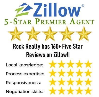 Highly recommended on Zillow