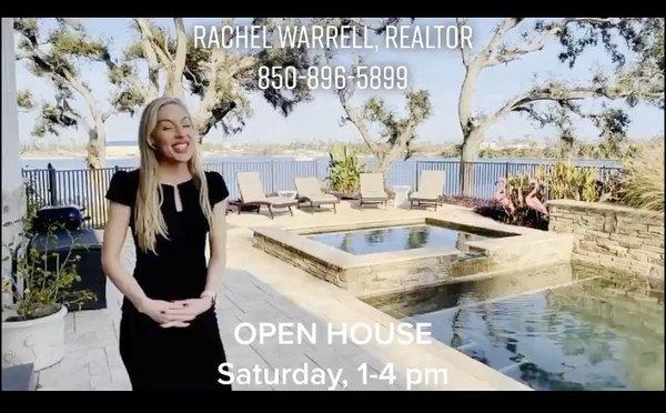 Open House with Rachel Warrell, Realtor in Panama City, Florida