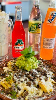 Carne asada fríes