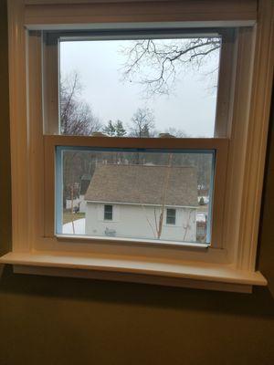 One of the new windows