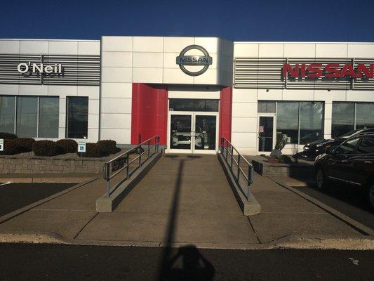 O'Neil Nissan 849 W Street Road in Warminster Pennsylvania