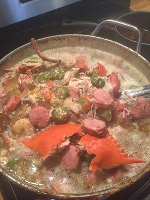 Seafood, or Chicken & Sausage Gumbo