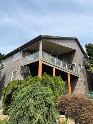 Extrior Paint 3 stories house- (After)
 Camas WA