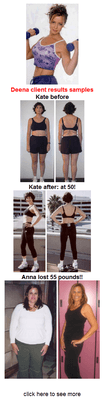 personal trainer Manhattan beach - client results sample