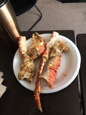 King crab legs