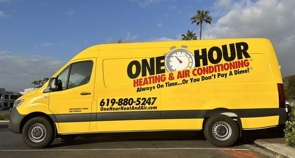 One Hour Heating & Air Conditioning of Central San Diego