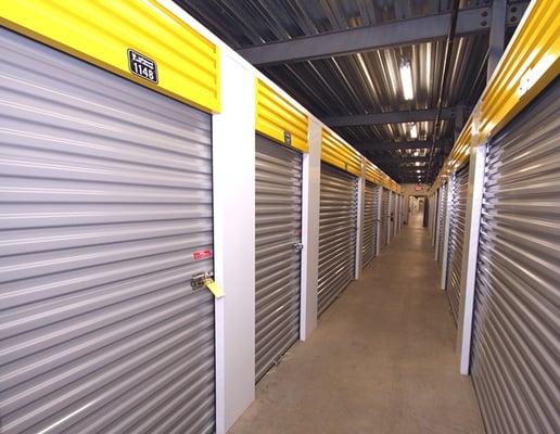 Air conditioned and heated storage units of various sizes are available.