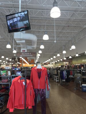 Inside the store