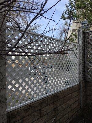 Sam's incompetent and illogical "fence" repair