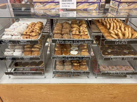 A selection of fancy donuts!