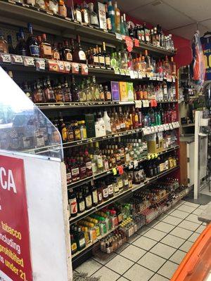 Amazing liquor selection!