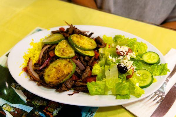 lamb & beef plate