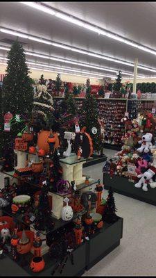 So much seasonal decor. You would be amazed how endless it is.