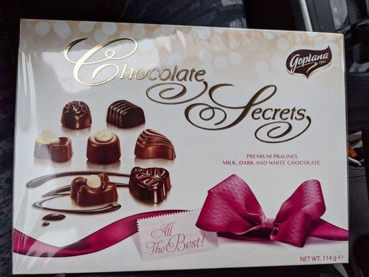 Yummy reduced chocolates.......mmmmmm