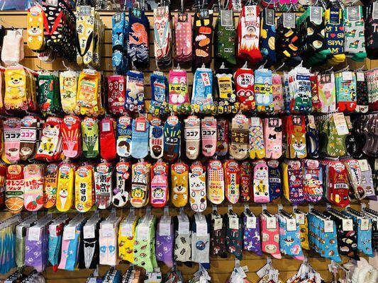 Sock wall!