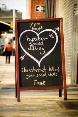 Hipster Speed Dating at Macri http://brooklyn365.com