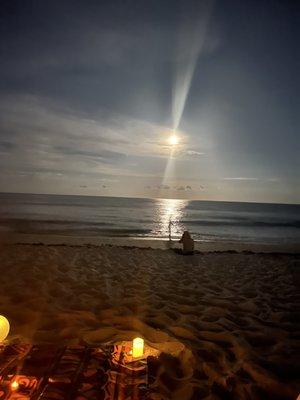 The full moon Sept. 2022 that lit up Deerfield Beach! - Please do not share this picture without permission