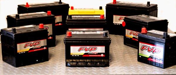 BATTERIES FOR CARS, BOATS, GOLF CARTS, MOTORCYCLE