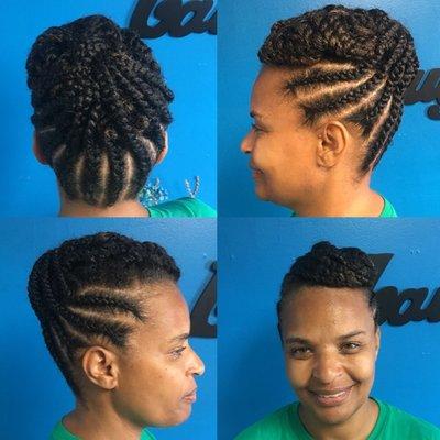 Natural Hair Updo