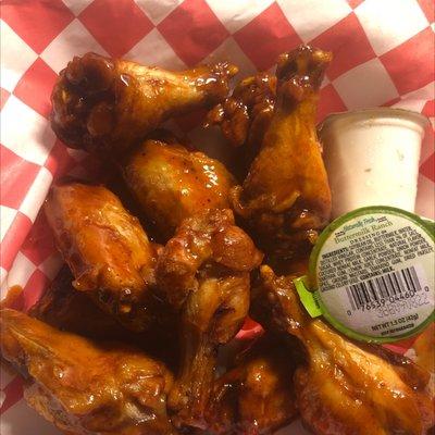 Bourbon Molasses Wings