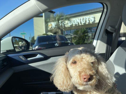 Getting breakfast treats