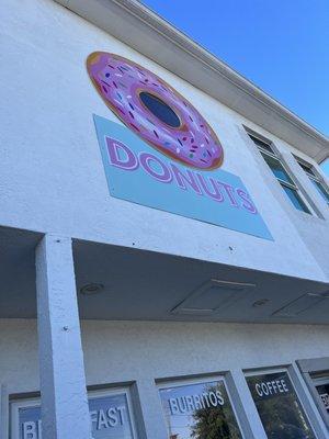 Outside - Now Renamed from Donut Hut