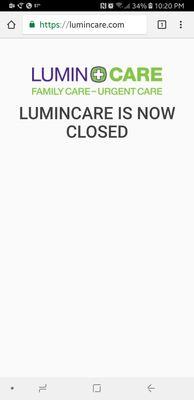 The patient portal was obviously overlooked.  The site was still in service weeks after their shutdown and was just removed August 30th.