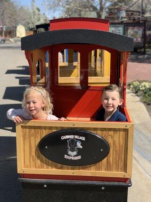 Kids enjoying the train!