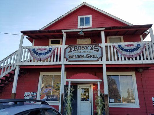 Frosty's Saloon & Grill.