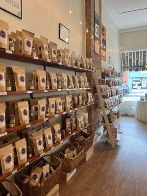 Tea wall