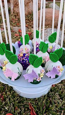 Enchanted Forrest Cake Pops