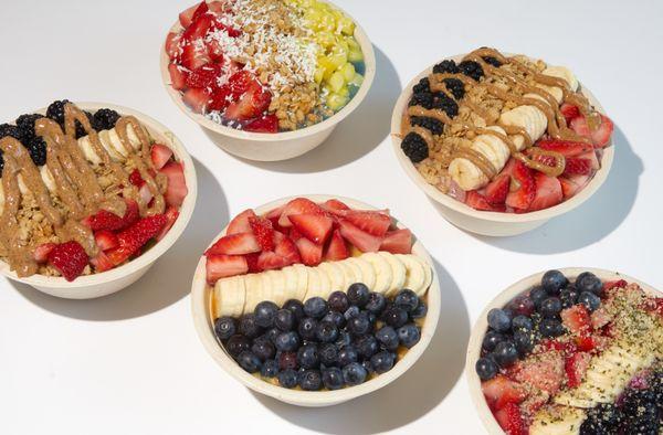 Come try our 20 NEW Bowls!! 4 New Bases & more toppings than ever before!