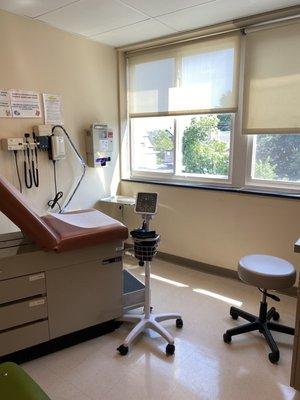 One of the clinical rooms.