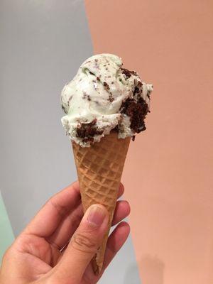 Kids scoop mint chocochip