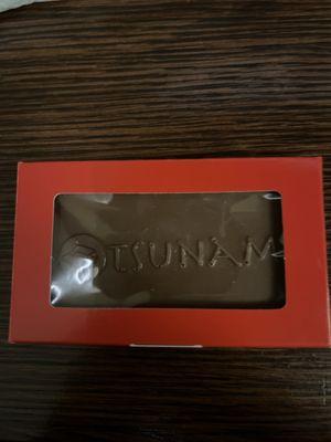 Tsunami chocolates