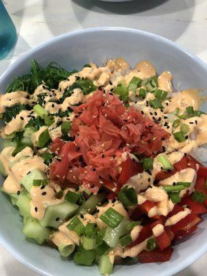 Spicy Tuna bowl $9.50