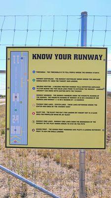 Runway Educational / Informational Area  09-02-2024