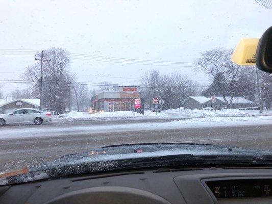 Dunkin Donuts front of building