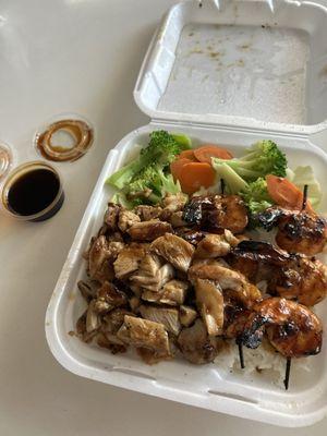 1. Chicken Teriyaki 7. Shrimp Teriyaki