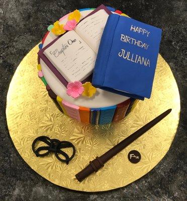 Harry Potter Theme Cake.