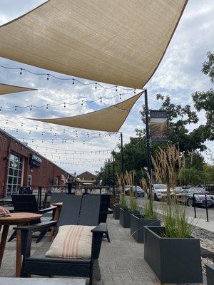 Front outdoor patio