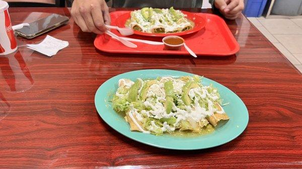 Enchiladas Verdes!