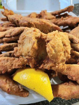 Fried Blue Crabs