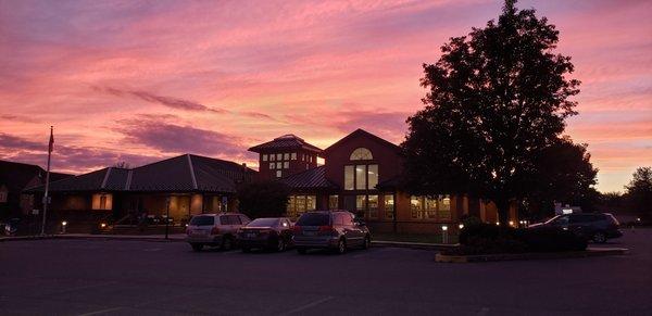 Our library is in the beautiful town of Mount Joy.