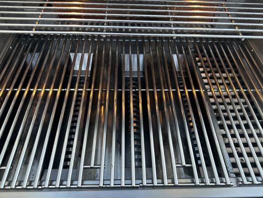 Grill inside