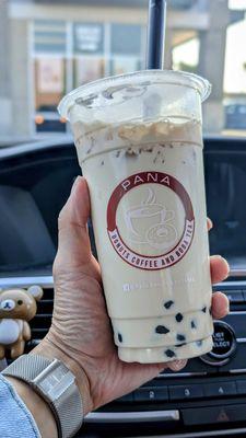 Milk tea with boba