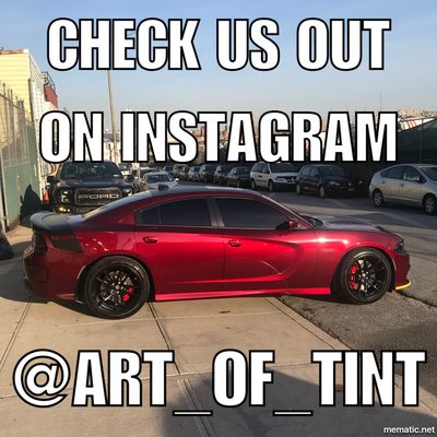 FOLLOW US TO SEE MORE AWESOME CARS TINTED!!!