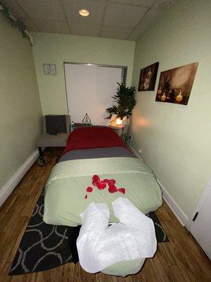 One of the Massage rooms