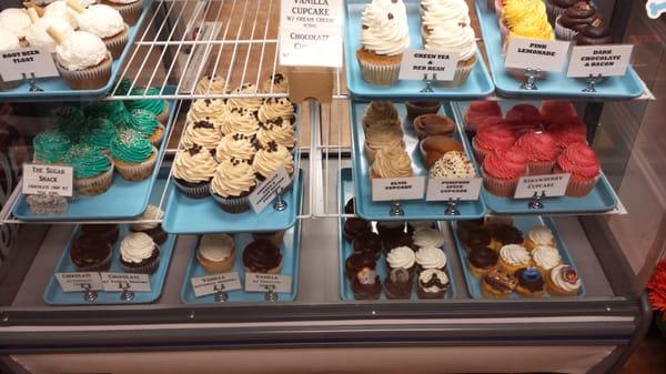 Cupcake selection