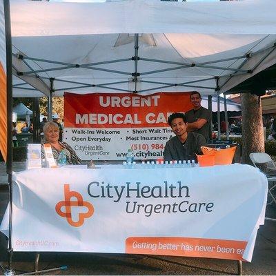 CityHealth UrgentCare Booth